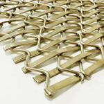 8.75kgs/m2 Decorative Wire Mesh Grilles With 49% Opening Area In Stainless Steel