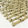 Buy cheap 8.75kgs/m2 Decorative Wire Mesh Grilles With 49% Opening Area In Stainless Steel from wholesalers