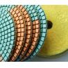 Buy cheap Round Shape Diamond Resin Polishing Pads Wear Resistance Three Color In One from wholesalers
