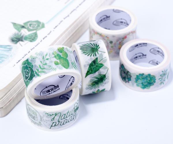 Buy cheap Custom Printed Colored Rice Paper Decorative Waterproof Adhesive washi Masking Tape from wholesalers
