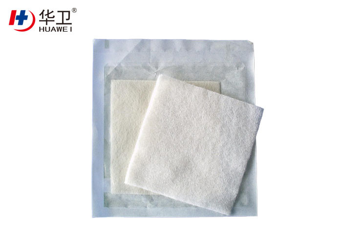 White Alginate Fiber Wound Dressing Collagen Wound Dressing With Alginate