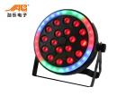 8 channel 18 Watt DJ Stage Lights RGB 3 In 1 LED Flat Par