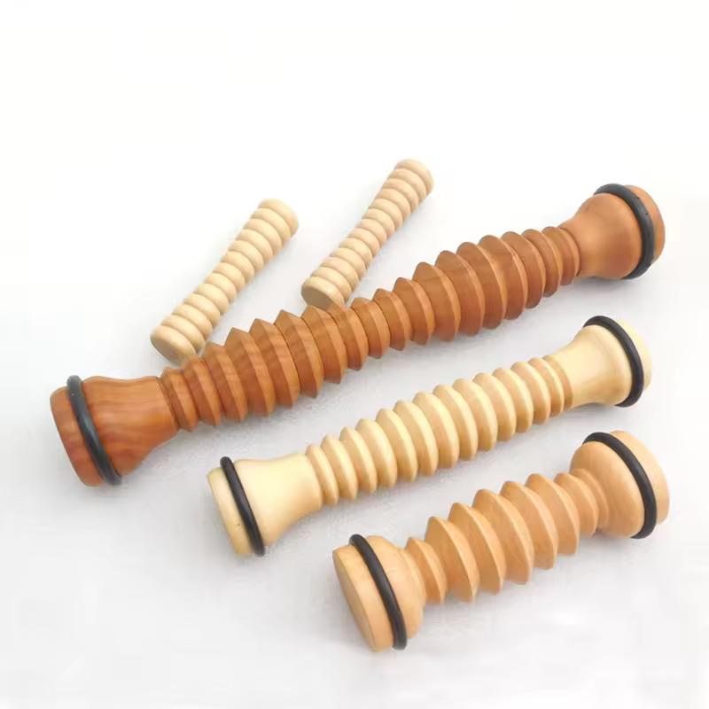 Body Back Wooden Foot Roller, Foot Massager for Plantar Fasciitis, Stress Relief, Relaxation
