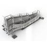 Buy cheap Standard Outdoor Livestock Loading Ramp , 4.7m Deluxe Portable Sheep Ramp from wholesalers