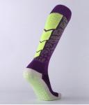 Breathable High Knee Soccer Socks with Custom Anti-Slip Design and Standard
