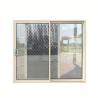 Buy cheap Aluminium Double Glass Sliding Door With Stainless Steel Security Mesh from wholesalers