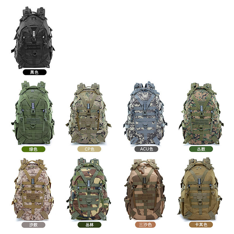 Multifunctional Outdoor Tactical Backpack Lightweight With Hiking Reflective Strips