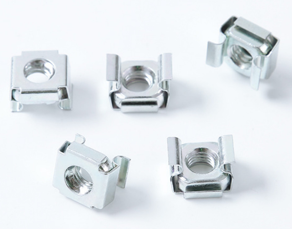 Zinc Plated M5 - M8 Cage Nuts Combination For Automotive Electronic Equipments