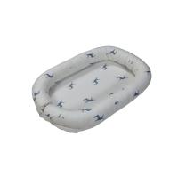 Buy cheap Portable Travel Baby Lounger Breathable Sleeping Crib Nest 100% Cotton product