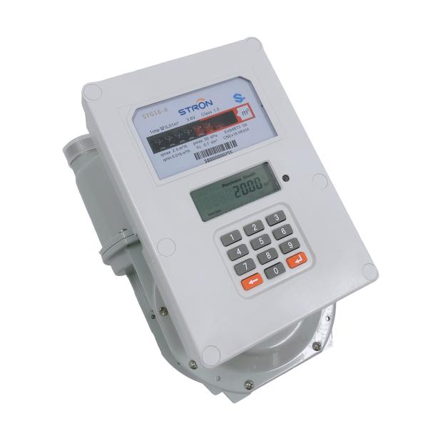 Buy cheap G1.6 Smart Gas Flow Meter , 0.7dm3 Prepayment Gas Meter from wholesalers