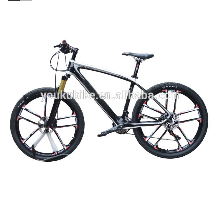 Height 160cm 30 Speed Lightweight Carbon Fiber Mtb Bikes