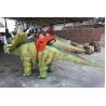 Buy cheap Kiddie Walking Dinosaur Rides , Realistic Animatronic Dinosaur Toy Car from wholesalers