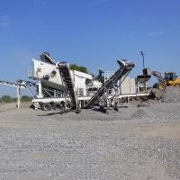 Buy cheap AC Motor Mobile Jaw Crusher , Rock Crushing Machine 100-120t/h For Stone Crusher product