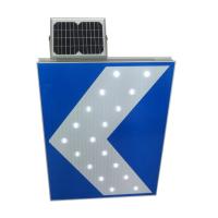 Buy cheap Durable Reflective LED 600mm 3W Solar Chevron Sign For Highway product