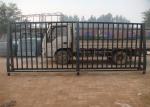 Low Carbon Steel Pipe Security Garrison Fence Panels Spear Top Steel Fence