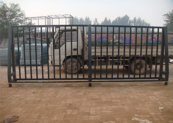 Buy cheap Low Carbon Steel Pipe Security Garrison Fence Panels Spear Top Steel Fence from wholesalers