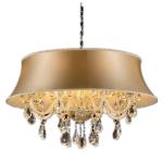 Tiered crystal chandelier with Lampshade (WH-CY-109)