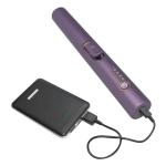 High Speed Purple Ceramic Plate Heated Hair Rollers With Worldwide Plugs