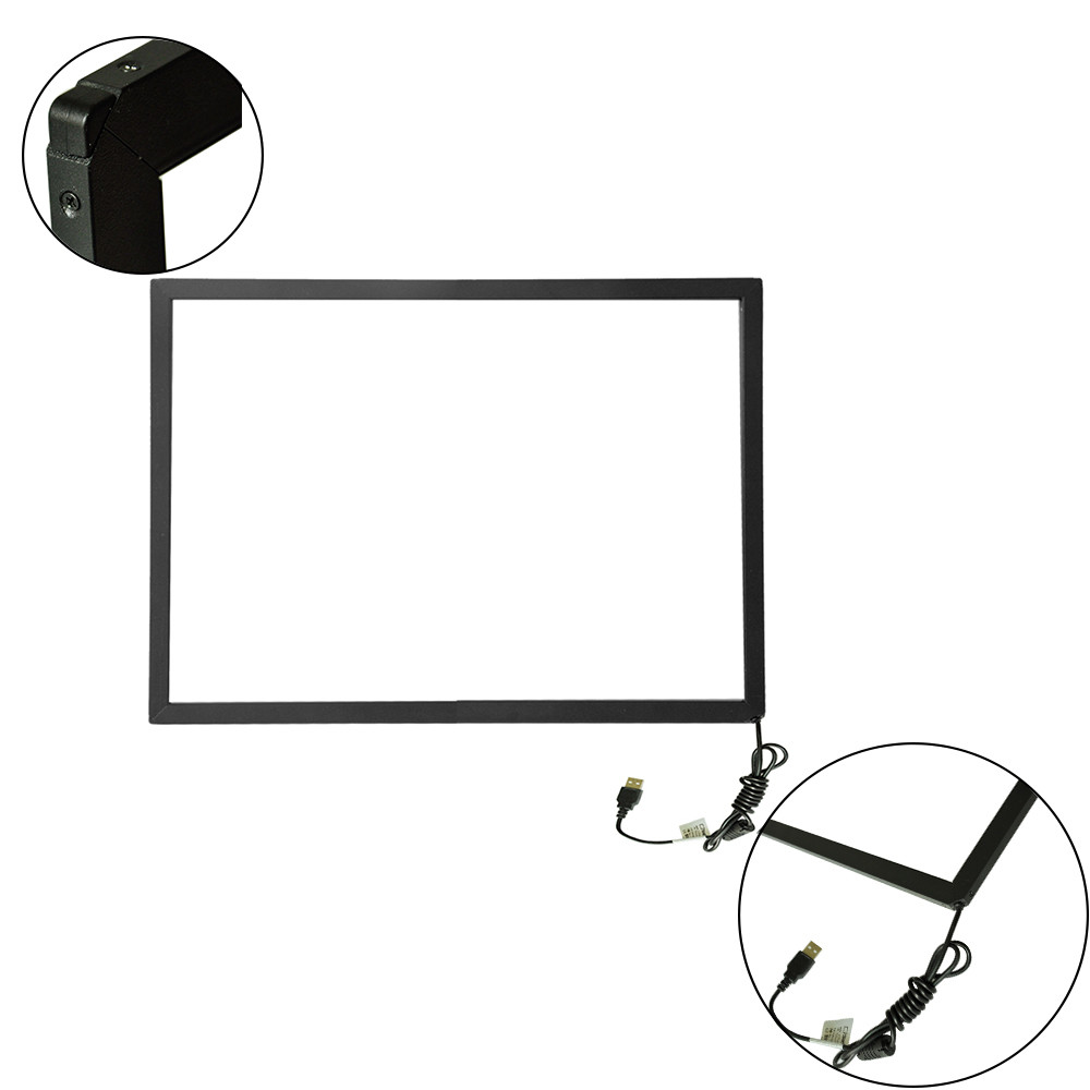 12.1 Inch ODM IR Multi Touch Screen , Vandalproof Infrared Touch Panel