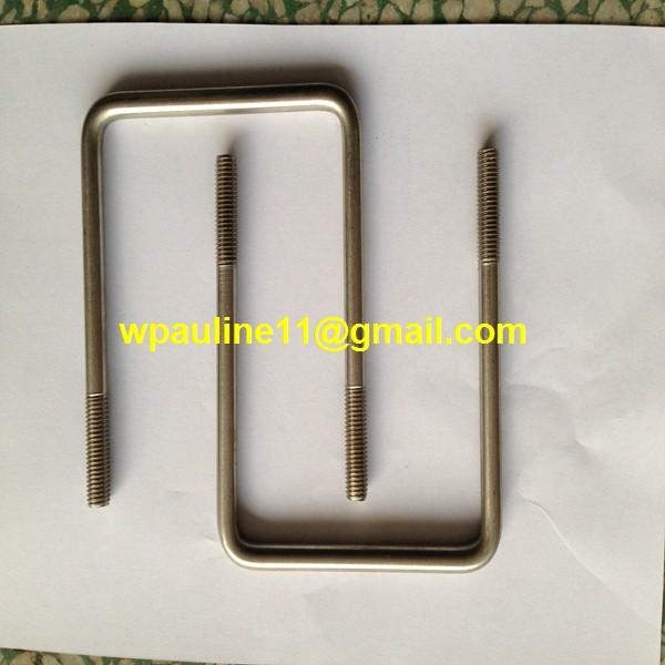 Buy cheap 316L square bend u bolts from wholesalers