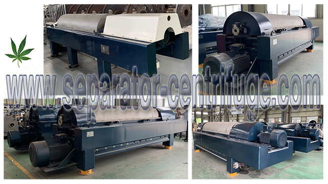 11kw Horizontal Explosion Proof Decanter Separator Cbd Oil Extraction