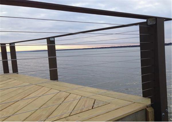 Buy cheap Customized 304 Stainless Steel Railing Balcony Baluster 1000-1200mm Height from wholesalers