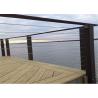 Buy cheap Round / Square / Flat Baluster Stainless Steel Cable Stair Railing System With Handrail from wholesalers