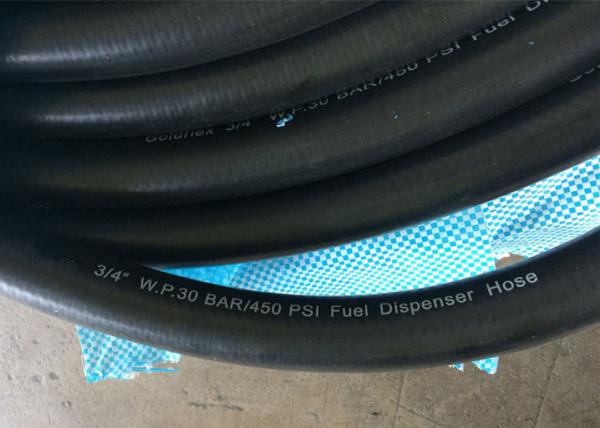 Buy cheap Flexible Gasoline Pump Hose , High Temperature Rubber Hose For Service Station Application from wholesalers