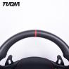 Buy cheap Audi Carbon Fiber Flat Bottom Steering Wheel With Black Perforated Leather from wholesalers