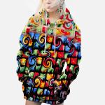 New Arrival All Over Print Men's Hoodie Custom Mens Hoodies Sweatshirts