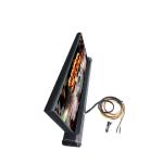 Auto Dimming P2.5 Taxi Roof LED Display 120w Display Visions LED Signs