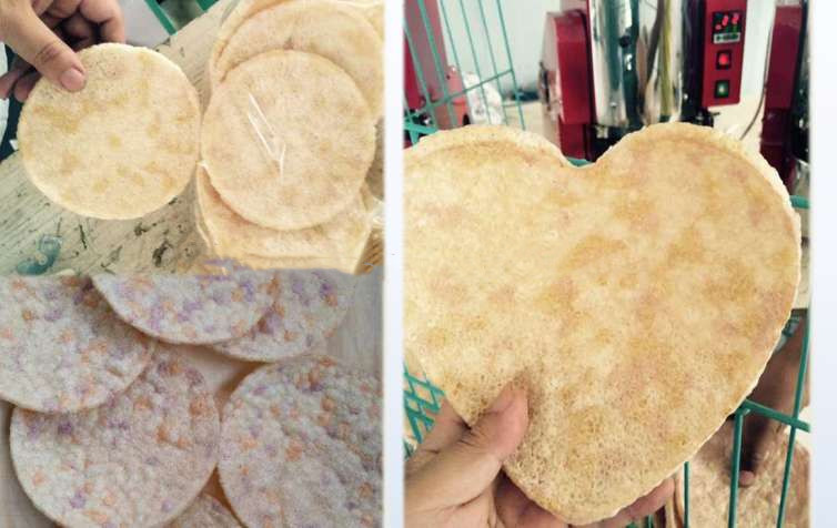 Korea Rice Cake Maker Machine / Snack Food Crispy Thin Rice Cake Making Machine