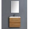 Buy cheap Wood grain bathroom Vanity,Simple bathroom cabinet.MFC vanity,drawer bathroom cabinet from wholesalers