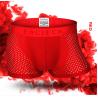 Buy cheap 3xl Classic Mens Boxer Shorts Plus Size Mid Waisted Ultra Thin Ice Fiber Mesh Underwear Panties from wholesalers