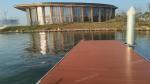 HDPE Floats Aluminum Floating Dock Gangway Marine Floating Platform