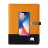 Buy cheap 10W Custom LED Logo PU Leather Notebook Organizer Business Power Bank from wholesalers