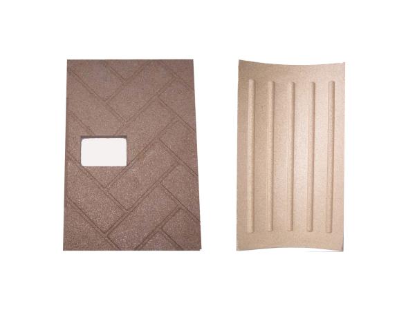 Buy cheap 400-1200kg/m3 Vermiculite Fire Brick Board , Multipurpose Fireplace Insulation Slab from wholesalers