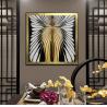 Buy cheap Framed Hand Painted Modern Abstract Canvas Art Oil Painting Living Room Decor from wholesalers
