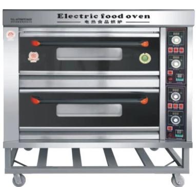 Buy cheap 100kg/h 4 Tray Double Deck Bakery Oven for Bread from wholesalers