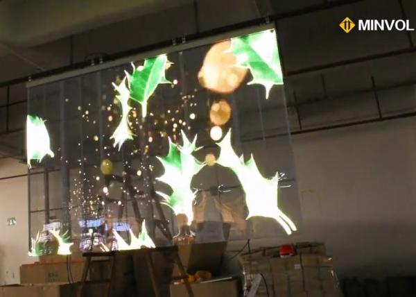 Buy cheap Glass Windows LED Video Wall Screen P3.9 High Brightness from wholesalers