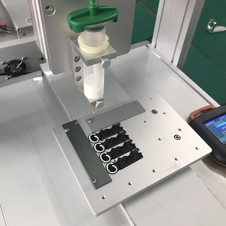 LCD Display 3 Axis Desktop Liquid Dispensing Machine For Glue Potting Coating