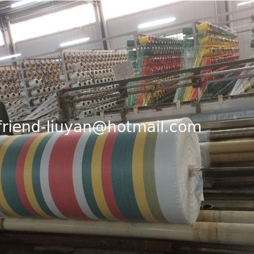 Buy cheap Stripe Polyethylene Tarp Rolls Woven Fabric With Lamination Building from wholesalers