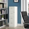 Buy cheap Knock down thick 0.6MM 4 Drawer Letter File Cabinet from wholesalers