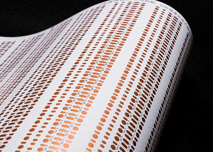 Custom Flexible PCB Board For LED 2835 With 60 Light Beats Double Sided FPCB