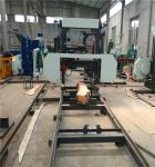 Round Log Cutting band saw mill , portable horizontal band sawmills machine