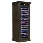 Wood Frame Drinks Refrigerator Freestanding Kitchen Wine Cooler Cabinet