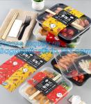 Fast food delivFood Grade Flat Collapsible Kids Plastic Foldable Silicone
