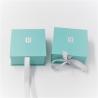 Buy cheap Silver Foil ODM Small Foldable Flat Pillow Gift Box With Ribbon Closure from wholesalers