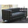 Buy cheap America style mid century night club three seater sofa with chromed foot from wholesalers