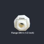 DN15-DN80 Garden Water Tank Plastic PVC Valve Fittings Adapter with Flange